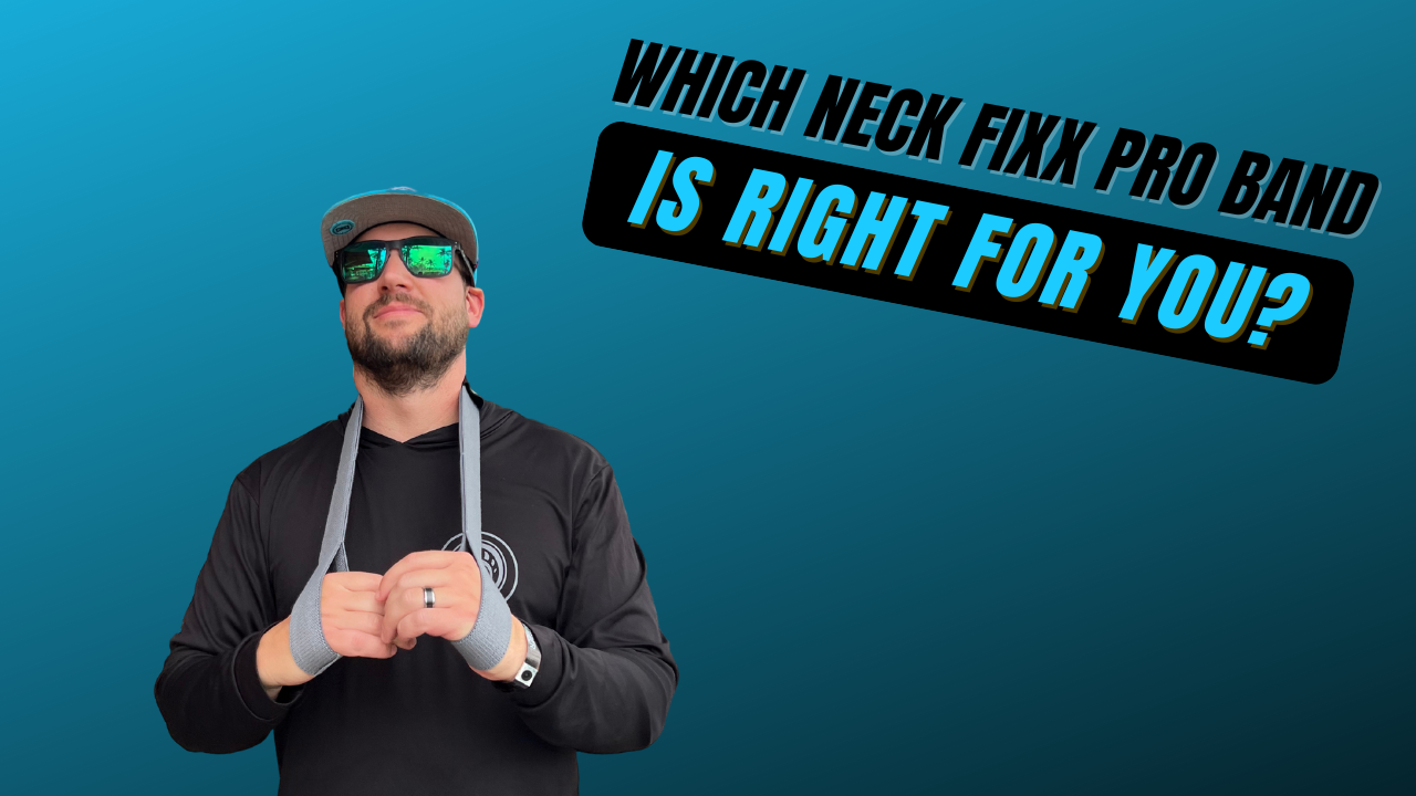 Load video: Founder of Neck Fixx Pro explains how to select the right band for you